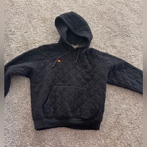 Aviator Nation quilted hoodie- small